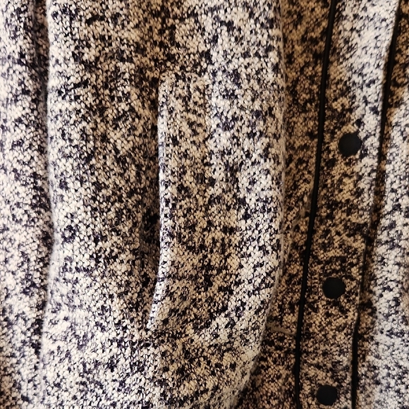 Aerie - Navy Boucle Jacket - M - Picture 5 of 8